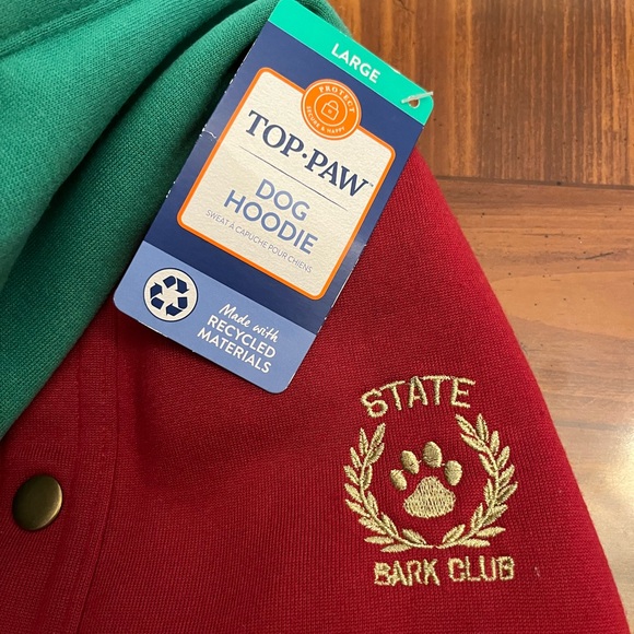 NWT Top Paw Dog Hooded Large Winter Coat - Picture 2 of 3